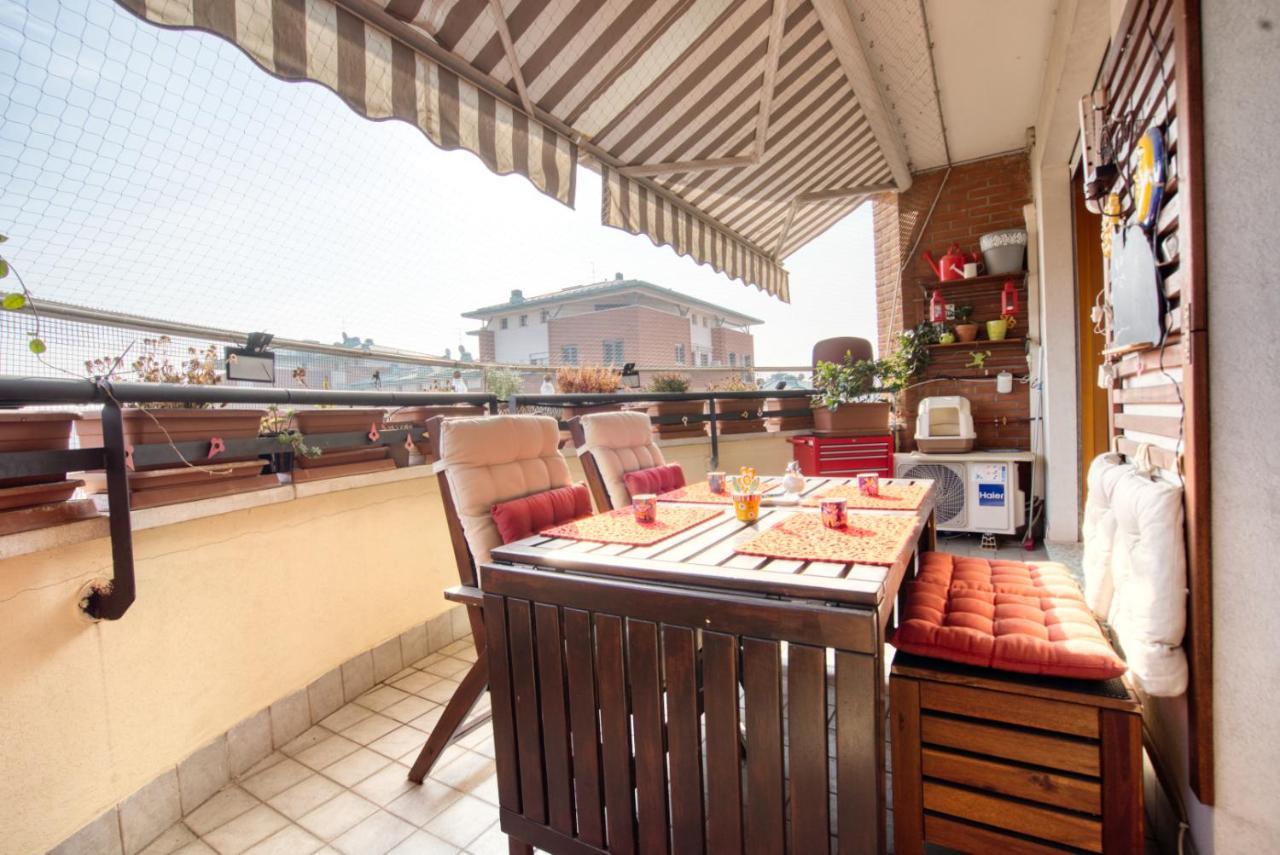 Caseospitali - Casa Di Bibi, Colorato Ed Elegante Bilocale Vicino Al Naviglio Martesana Per 4 Vimodrone Eksteriør billede